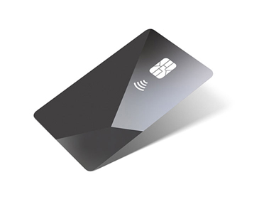 Front of credit card