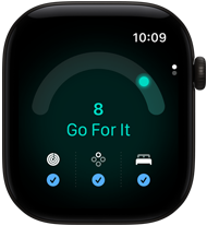 Apple Watch Series 12, alumīnija ietvars, melns, gatavības rādītājs 8, labais sāns, Digital Crown