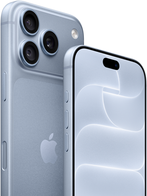 iPhone 18 Pro, ledāju krāsā, priekšpuses un aizmugures skats ar Ceramic Shield, trīs kameru sistēmu