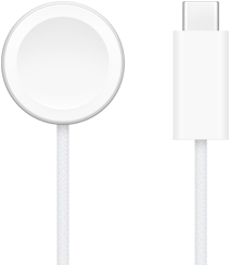 شاحن USB‑C إلى جانب شاحن Apple&nbsp;Watch المغناطيسي السريع