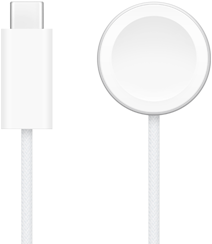 Nabíjačka USB‑C vedľa magnetickej rýchlonabíjačky na Apple Watch