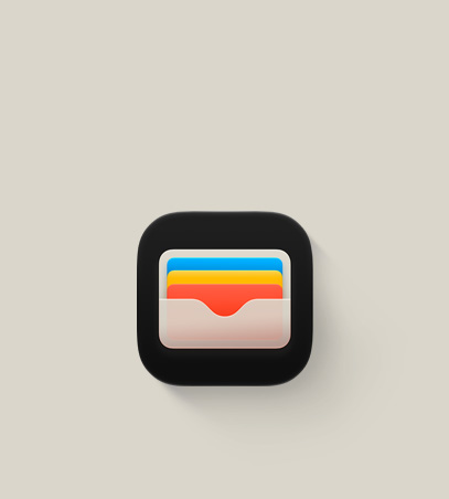 Apple Wallet app chiclet