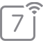 Wi‑Fi 7 logo icon