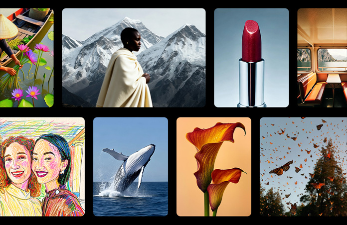 Galería de imágenes de distintos estilos creadas con Image Playground